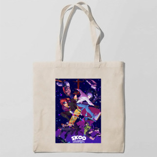 Еко-сумка, шоппер з принтом повсякденна Скейт Нескінченність (SK8 the Infinity) - Інтернет-магазин спільних покупок ToGether