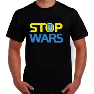 Футболка з принтом "Stop wars" Push IT M - Інтернет-магазин спільних покупок ToGether