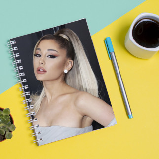 Скетчбук (Sketchbook) блокнот для малювання з принтом "Ariana Grande-Аріана Гранде" - Інтернет-магазин спільних покупок ToGether