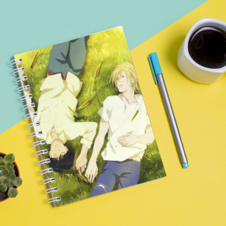 Скетчбук (Sketchbook) блокнот для малювання з принтом "Banana Fish - Бананова риба" - Інтернет-магазин спільних покупок ToGether