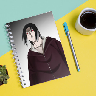 Скетчбук Sketchbook (блокнот) для малювання з принтом Naruto Наруто Ітачі 2 - Інтернет-магазин спільних покупок ToGether