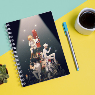 Скетчбук Sketchbook (блокнот) для малювання з принтом The Promised Neverland - Обіцяний Неверленд 8 - Інтернет-магазин спільних покупок ToGether