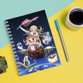 Скетчбук Sketchbook (блокнот) для малювання з принтом Umaru chan Умару-чан - Інтернет-магазин спільних покупок ToGether