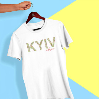 Футболка з принтом "Kyiv Ukraine" Push IT L - Інтернет-магазин спільних покупок ToGether