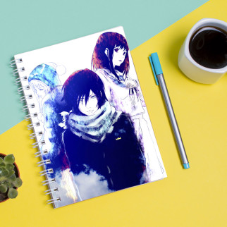 Скетчбук Sketchbook (блокнот) для малювання з принтом Бездомний бог-Noragami - Інтернет-магазин спільних покупок ToGether