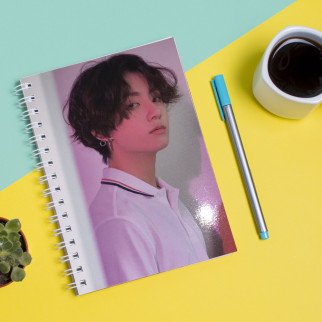 Скетчбук Sketchbook для малювання із принтом Jungkook BTS - Інтернет-магазин спільних покупок ToGether
