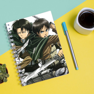 Скетчбук Sketchbook (блокнот) для малювання з принтом Shingeki no Kyojin 4 - Інтернет-магазин спільних покупок ToGether