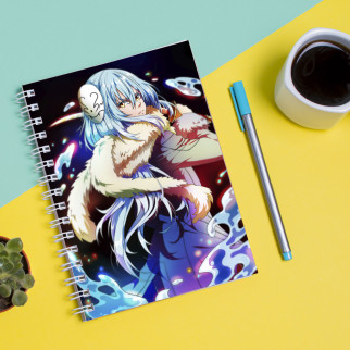Скетчбук Sketchbook (блокнот) для малювання з принтом Tensei shitara Slime Datta Ken-Про моє переродження в слиз - Інтернет-магазин спільних покупок ToGether