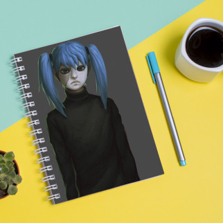 Скетчбук Sketchbook (блокнот) для малювання з принтом Відьма Саллі-Mahou Tsukai Sally 2 - Інтернет-магазин спільних покупок ToGether