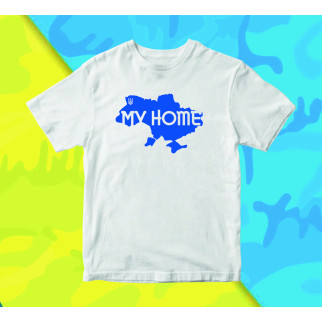 Футболка з принтом "My home" Push IT XL - Інтернет-магазин спільних покупок ToGether