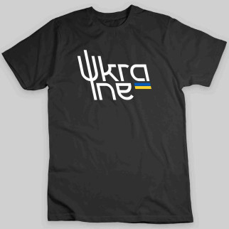 Футболка чорна з принтом "Ukraine" Push IT XS - Інтернет-магазин спільних покупок ToGether