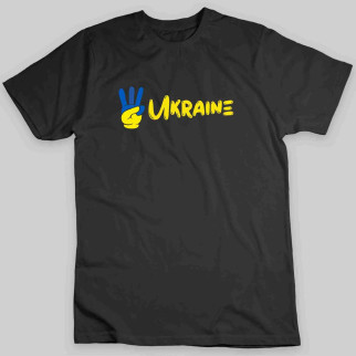 Футболка чорна з принтом "Ukraine" Push IT XXXL - Інтернет-магазин спільних покупок ToGether