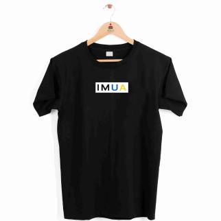 Футболка чорна із патріотичним принтом "IMUA" Push IT M - Інтернет-магазин спільних покупок ToGether