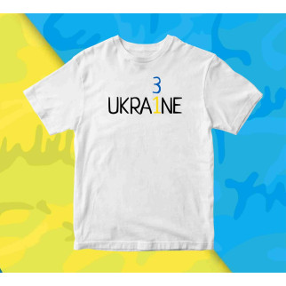 Футболка біла з патріотичним принтом "Ukraine 31. United Airlines UA 31" Push IT - Інтернет-магазин спільних покупок ToGether