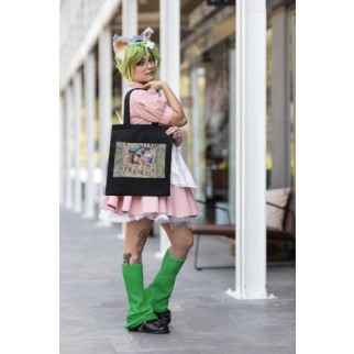 Еко-сумка шоппер з аніме-принтом One Piece Ван-Піс Розшукова листівка Franky Френкі - Інтернет-магазин спільних покупок ToGether