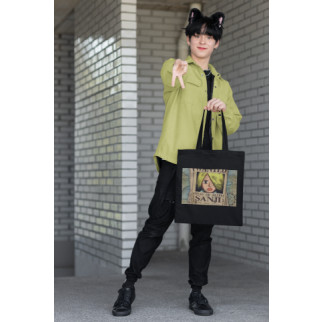 Еко-сумка шоппер з аніме-принтом One Piece Ван-Піс Розшукова листівка Sanji Вінсмок Санджі - Інтернет-магазин спільних покупок ToGether