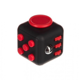 Кубик антистрес Fidget Cube 14131 чорний з червоним - Інтернет-магазин спільних покупок ToGether