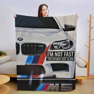 Плед 3D BMW M5 2960_A 13437 160х200 см - Інтернет-магазин спільних покупок ToGether