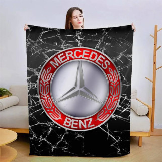 Плед 3D Mercedes-Benz RED 2963_A 13446 160х200 см - Інтернет-магазин спільних покупок ToGether