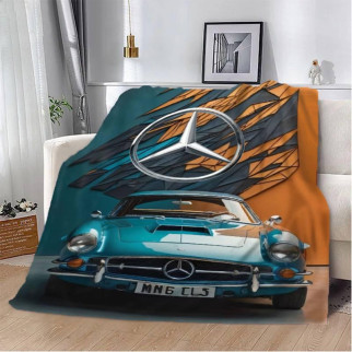 Плед 3D Mercedes-Benz 2678_A 12643 160х200 см - Інтернет-магазин спільних покупок ToGether