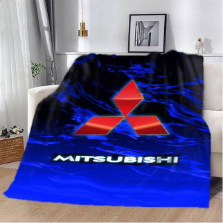 Плед 3D MITSUBISHI blue 2729_A 12782 160х200 см - Інтернет-магазин спільних покупок ToGether