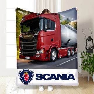 Плед 3D SCANIA 3722_A 16461 160х200 см - Інтернет-магазин спільних покупок ToGether