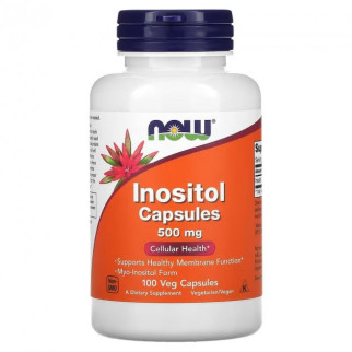 Інозитол NOW Foods Inositol 500 mg 100 Veg Caps - Інтернет-магазин спільних покупок ToGether