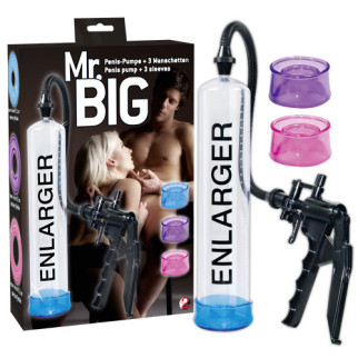 Чоловіча помпа - Mr. Big 3 Sleeve System Pump 18+ - Інтернет-магазин спільних покупок ToGether