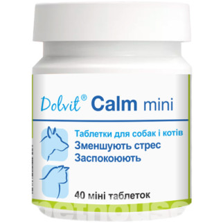 Dolvit Calm mini Долфос Калм міні для собак і котів 40 тб - Інтернет-магазин спільних покупок ToGether