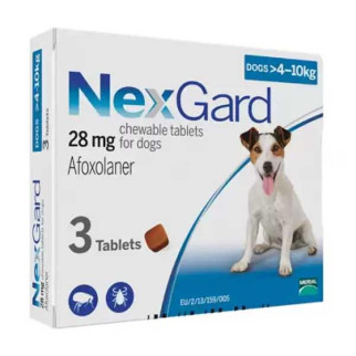 Nexgard (Нексгард) - таблетки для собак від бліх та кліщів M 4-10кг 1 таблетка - Інтернет-магазин спільних покупок ToGether