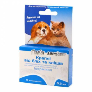 Івермікол-краплі від бліх і кліщів для собак до 2,5 кг - Інтернет-магазин спільних покупок ToGether