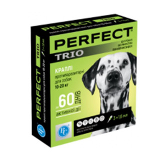 Перфект Trio краплі для собак від бліх і кліщів до 4кг 0,6 мл - Інтернет-магазин спільних покупок ToGether