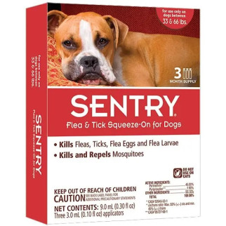 Sentry краплі від бліх, кліщів і комарів для собак 15-30 кг - Інтернет-магазин спільних покупок ToGether