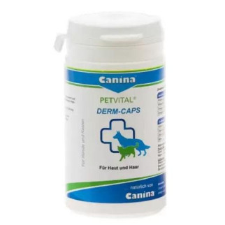 Вітамінно-мінеральна добавка Canina Petvital Derm Caps Canina для шкіри та шерсті 100кап - Інтернет-магазин спільних покупок ToGether
