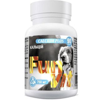 Вітаміни FunVit Calcium Plus для собак 90 таблеток - Інтернет-магазин спільних покупок ToGether