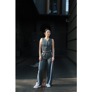 Жіночий пргулянковий костюм  Сірий 42 - Інтернет-магазин спільних покупок ToGether