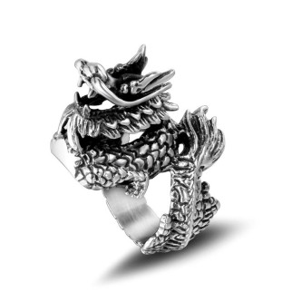 Каблучка Містичний дракон перстень у вигляді дракона Афір розмір регульований - Інтернет-магазин спільних покупок ToGether