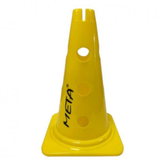 Конус Meta Training Cone with Holes &amp; Slit жовтий Уні 30 см 2006001206 - Інтернет-магазин спільних покупок ToGether