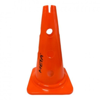 Конус Meta Training Cone with Holes &amp; Slit жовтий Уні 30 см 2006001207 - Інтернет-магазин спільних покупок ToGether