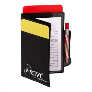Набір карток арбітра Meta Referee Warning Cards Kit чорний Уні OFSM 1900003200 - Інтернет-магазин спільних покупок ToGether