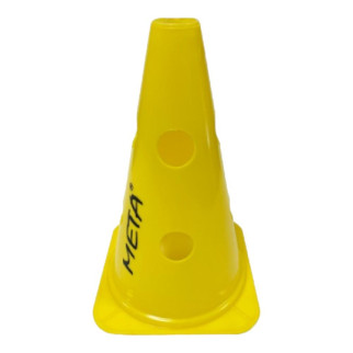 Конус для тренувань з отворами Meta Cone Marker with holes 2.0 жовтий Уні 23 см 1800914200 - Інтернет-магазин спільних покупок ToGether