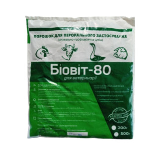 Кормовий антибіотик Біовіт-80, 500 г - Інтернет-магазин спільних покупок ToGether