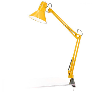 Настільна лампа енергозберігаюча Lemanso LMN074 жовта E27 60 W (струбцина) - Інтернет-магазин спільних покупок ToGether
