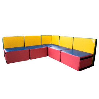 Дитячий модульний диван Tia-Sport Затишок 140х140х60 см (sm-0254) - Інтернет-магазин спільних покупок ToGether