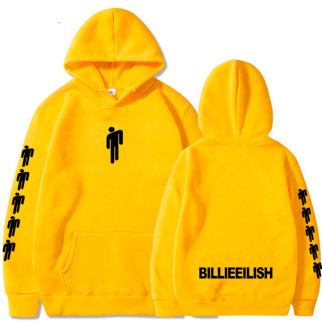Худі Біллі Айліш Billie Eilish жовта XL (74473) - Інтернет-магазин спільних покупок ToGether