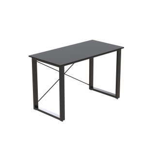Письмовий стіл Ferrum-decor Драйв 750x1200x600 Чорний метал ДСП Сосна Кембра 16 мм (DRA024) - Інтернет-магазин спільних покупок ToGether