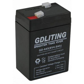 Акумулятор для торгових ваг світильників систем безперебійного живлення ліхтарів GDLITE-GD-645 6V 4. 0Ah - Інтернет-магазин спільних покупок ToGether
