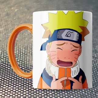 Чашка Fan Girl збентеження Наруто - Naruto (15767) 330 мл Оранжевий - Інтернет-магазин спільних покупок ToGether