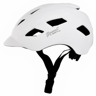 Шолом велосипедний ProX Town LED матовий Білий (A-KO-0226) - Інтернет-магазин спільних покупок ToGether