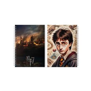 Скетчбук Гаррі Поттер Harry Potter HP7 48 аркушів (22990) Fan Girl - Інтернет-магазин спільних покупок ToGether